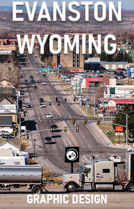 Evanston Wyoming graphic design