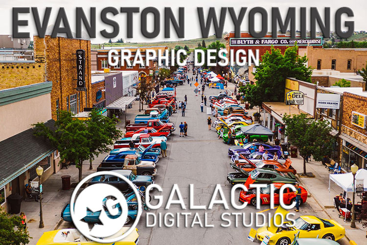 Evanston Wyoming graphic design