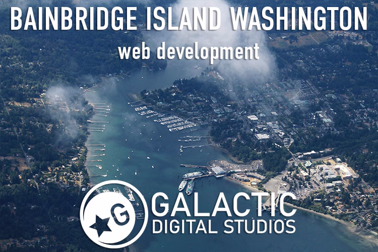 Bainbridge Island Washington web development