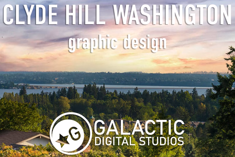 Clyde Hill Washington graphic design