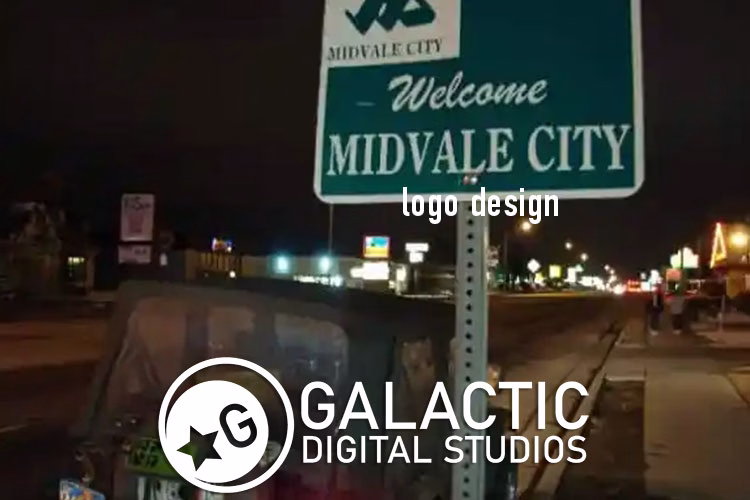 Midvale Utah logo design
