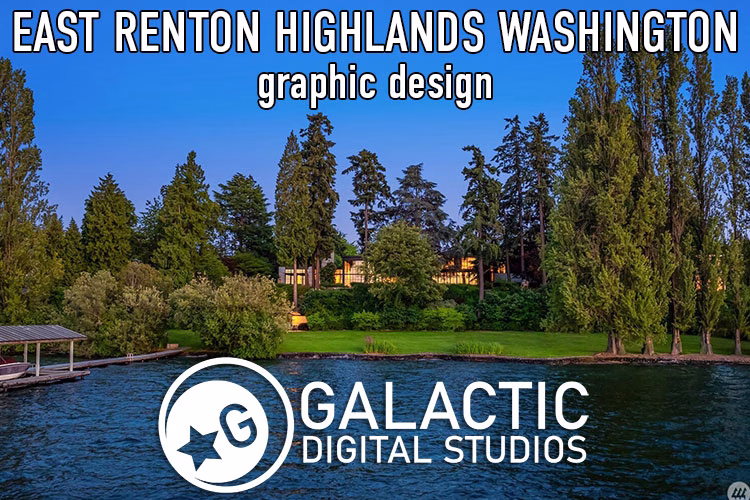 East Renton Highlands Washington graphic design
