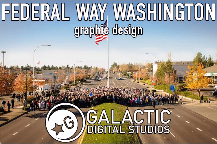 Federal Way Washington graphic design