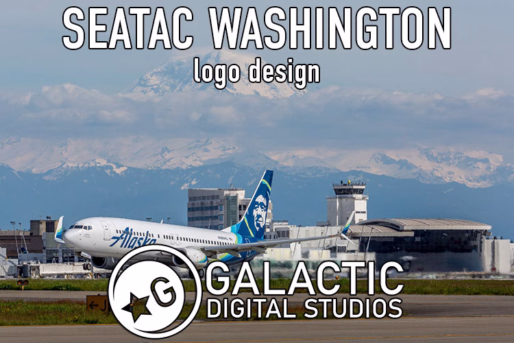 SeaTac Washington logo design